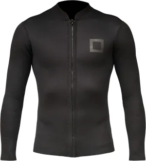 Men's Wetsuit Top Jacket 2mm or 3mm - Neoprene Long Sleeve for Warmth & Comfort, Extended Back Flap - Ideal for Surfing, Snorkeling & Watersports