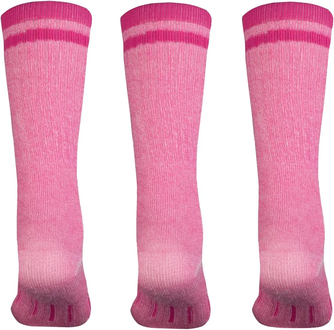MERIWOOL Merino Wool Hiking Socks for Men and Women – 3 Pairs Midweight Cushioned – Warm n Breathable