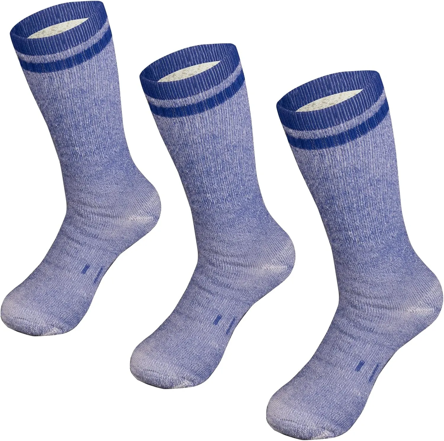 MERIWOOL Merino Wool Hiking Socks for Men and Women – 3 Pairs Midweight Cushioned – Warm n Breathable