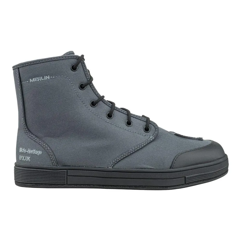 Merlin Knots D30 Canvas Boots Grey