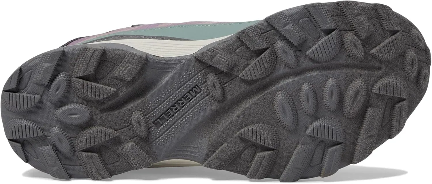Merrell Kids' Moab Speed Mid Alternative Closure Waterproof Hiking Boot