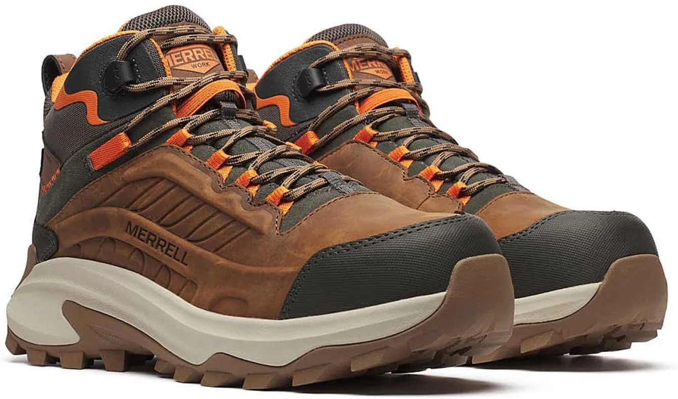 Merrell Men's Moab Speed 2 Mid Lx Construction Boot