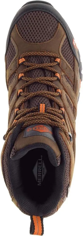 Merrell Men's Moab Vertex Mid Waterproof Composite Toe Construction Boot