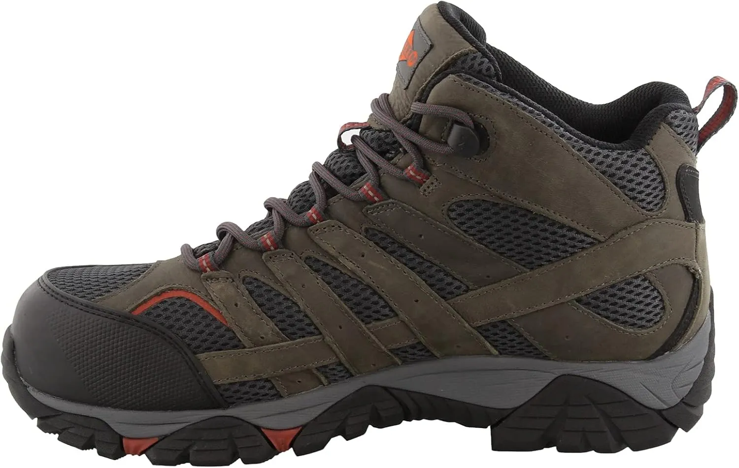 Merrell Men's Moab Vertex Mid Waterproof Composite Toe Construction Boot