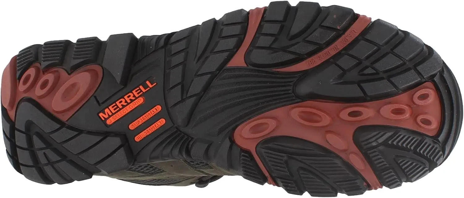Merrell Men's Moab Vertex Mid Waterproof Composite Toe Construction Boot