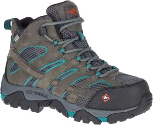 Merrell Women's Moab Vertex Mid Waterproof Composite Toe Construction Boot