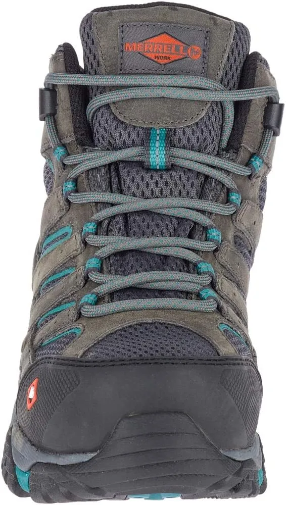 Merrell Women's Moab Vertex Mid Waterproof Composite Toe Construction Boot