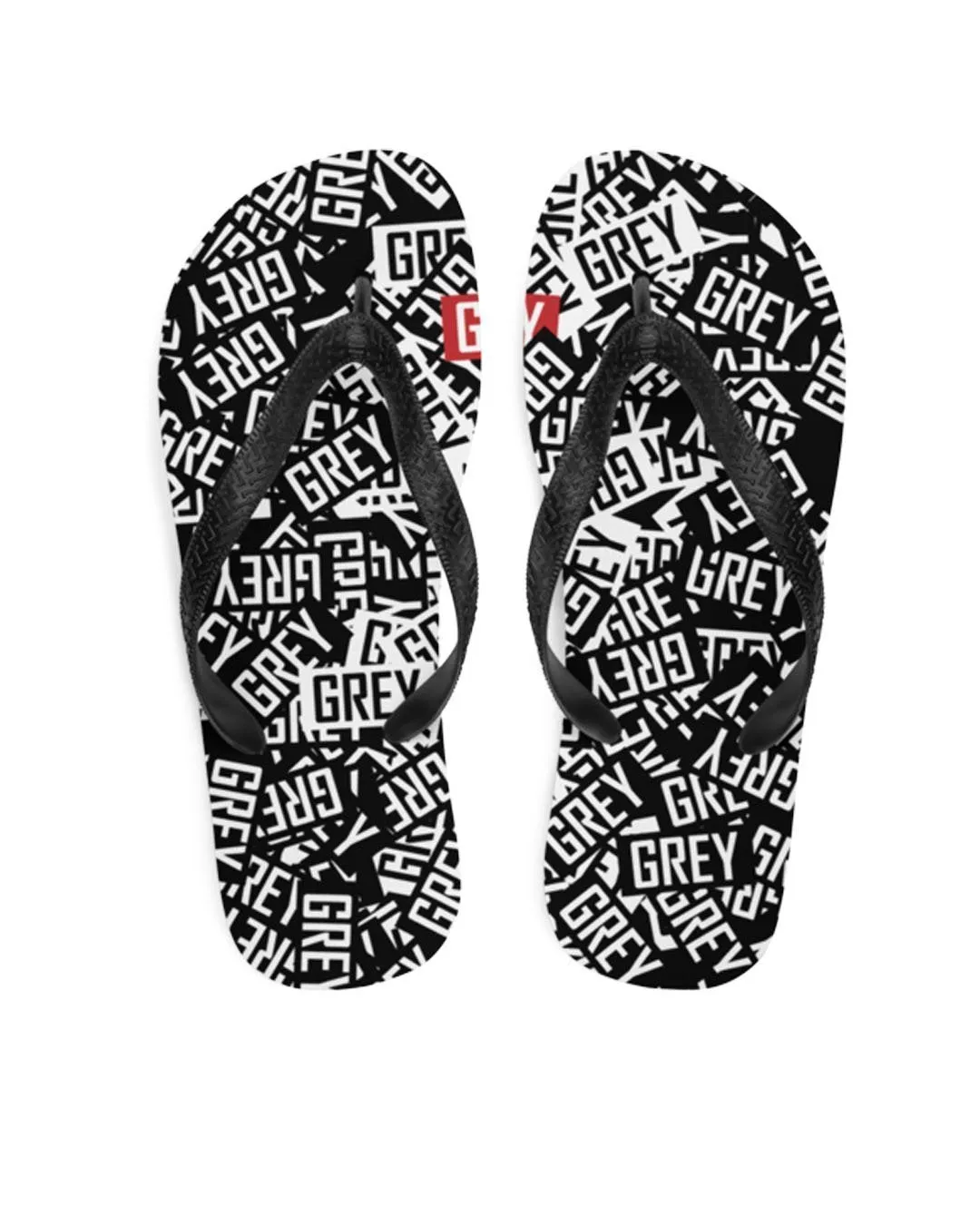 Messy Logo Flip-Flops