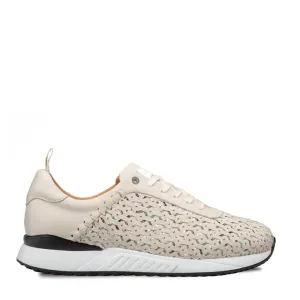 Mezlan Plata 21569 Men's Shoes Calf-Skin Leather Laser-Cut Sneaker (MZ3803)