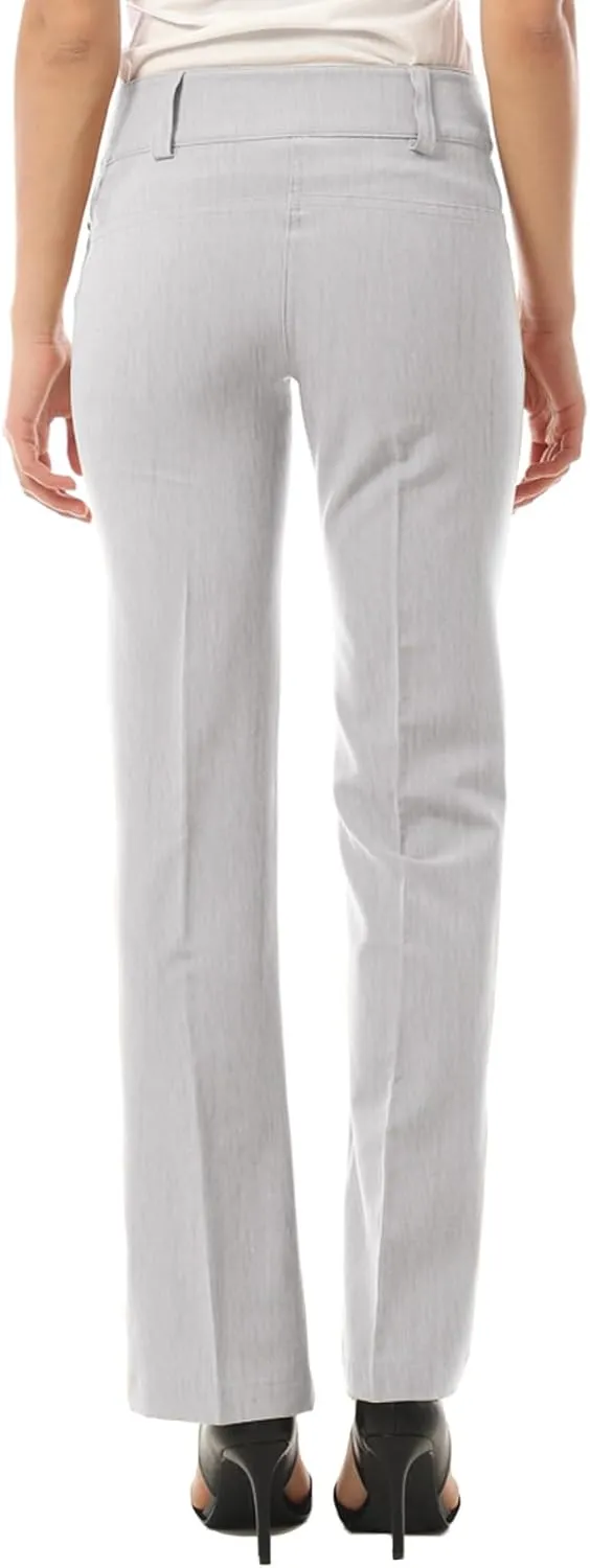 MixMatchy Women's Relaxed Bootcut Dress Pants Business Casual Work Pants Trousers Slacks