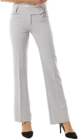 MixMatchy Women's Relaxed Bootcut Dress Pants Business Casual Work Pants Trousers Slacks