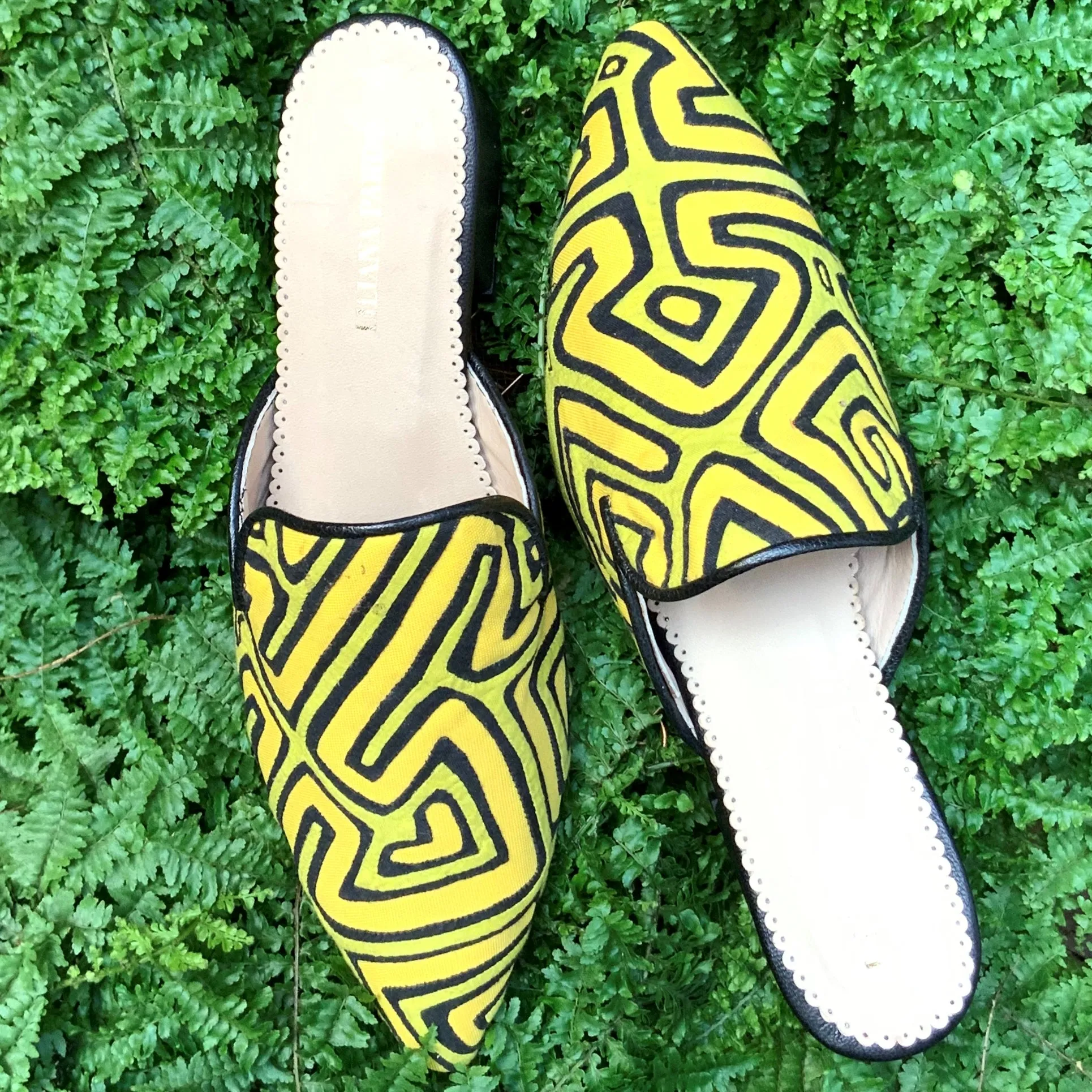 Mola Mule | Black Yellow Arrows