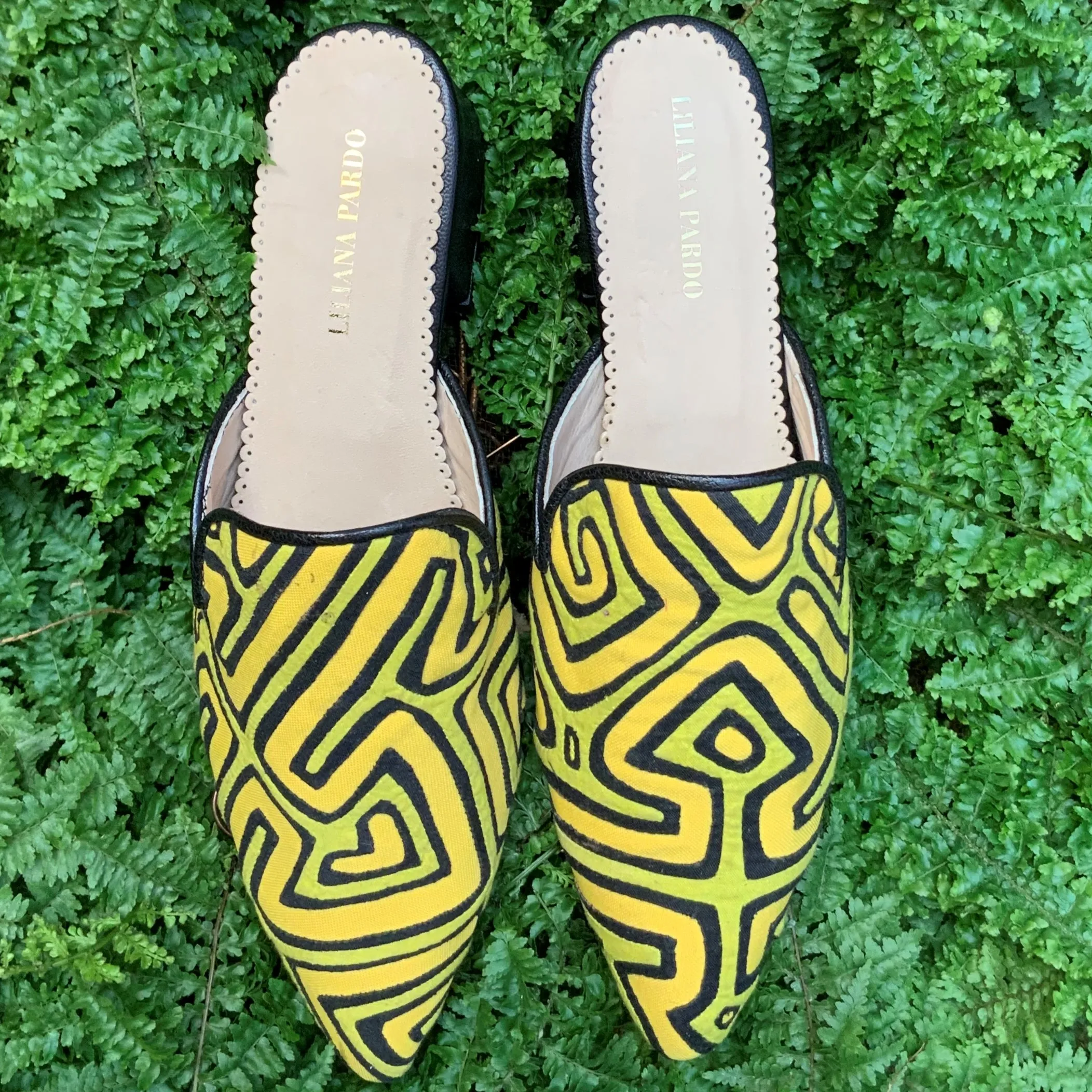 Mola Mule | Black Yellow Arrows