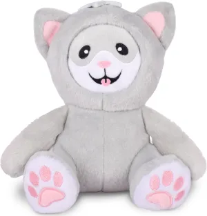 Moodles Purr Kitty Plush Cat 12” with 6 Facial Expressions to Show Your Mood, Soft Sensory Fidget Stuffed Animal, Gift for Toddler and Kids 2 