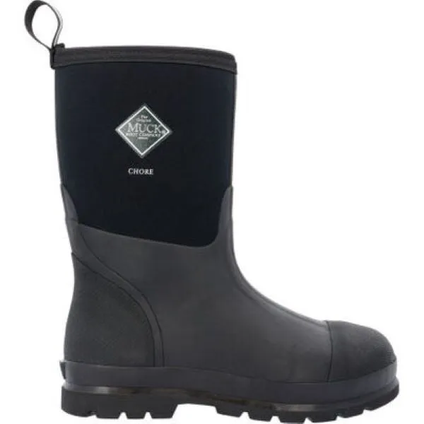 Muck Black Chore Mid Men's Boots CHM000A