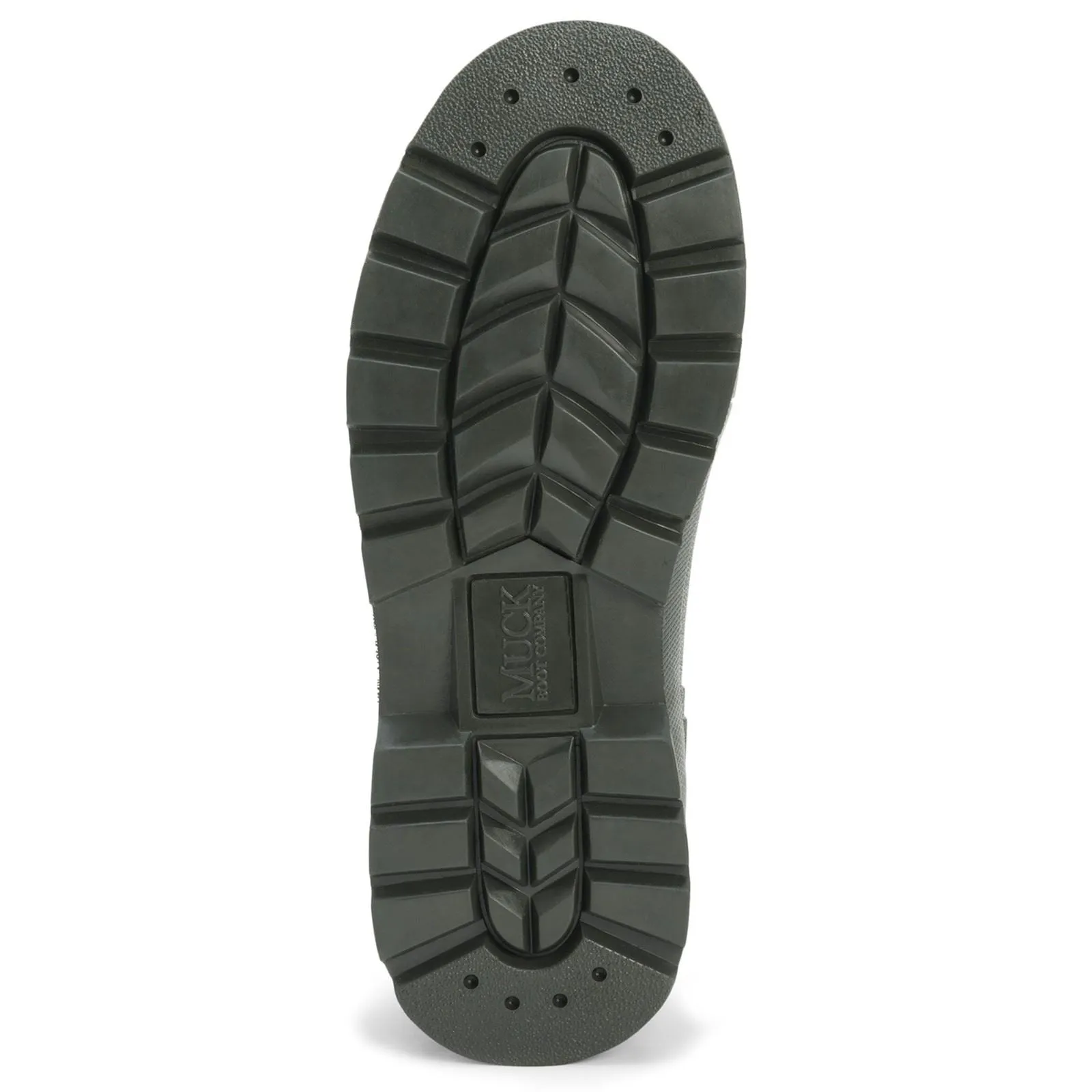 Muck Boots Unisex Chore Classic Hi Patterned Wellington in Moss