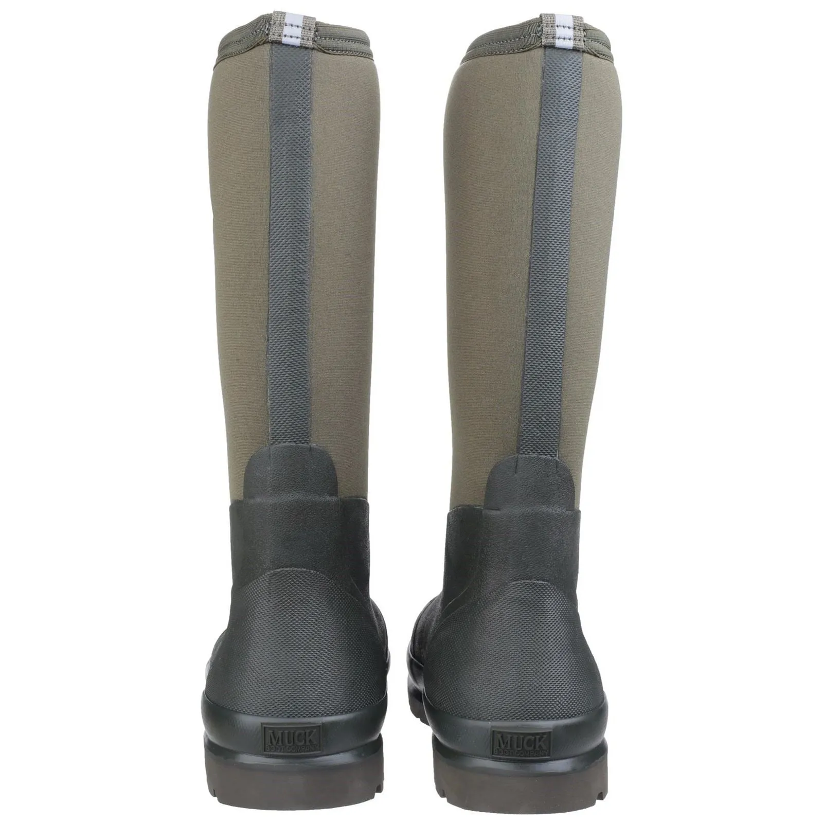 Muck Boots Unisex Chore Classic Hi Patterned Wellington in Moss