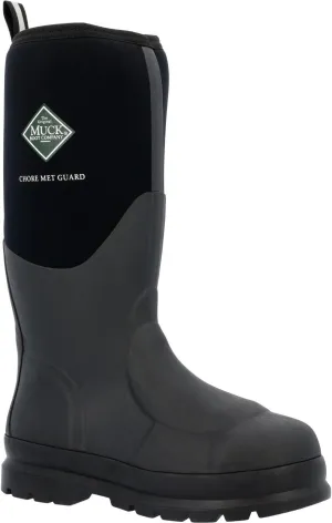 Muck Chore Classic Tall Steel Toe Men's Rubber Work Boots with Metatarsal Guard