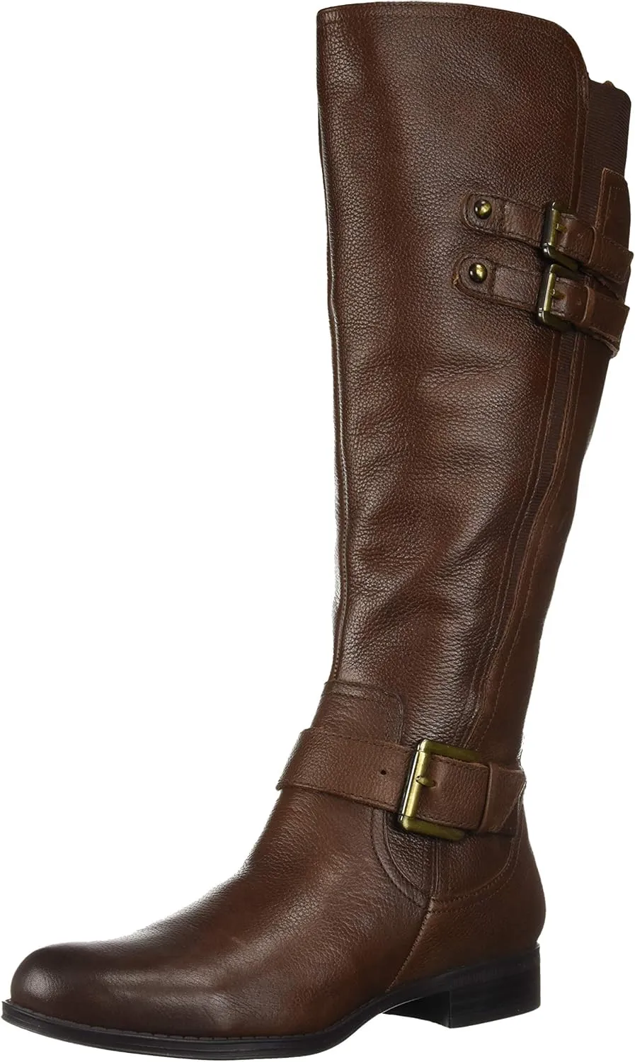 Naturalizer Women's Jessie Knee High Buckle Detail Riding Boot