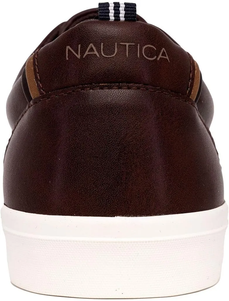 Nautica Men's Casual Shoe, Classic Lace-Up Low Top Loafer, Fashion Sneaker - in Medium & Wide Width Sizes