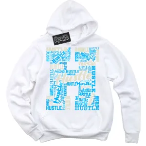 Next Nature Light Khaki Star Blue Dunk Sneaker Hoodie Hustle H Graphic