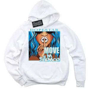 Next Nature Light Khaki Star Blue Dunk Sneaker Hoodie Move In Silence Graphic
