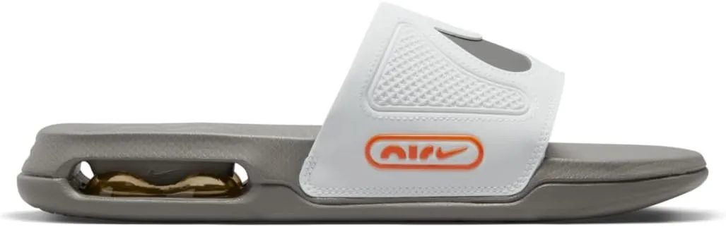 Nike mens Air Max Cirro Just Do It Athletic Solarsoft Slide Slippers, Platinum Tint/Flat Pewter (us_footwear_size_system, adult, men, numeric, medium, numeric_12)