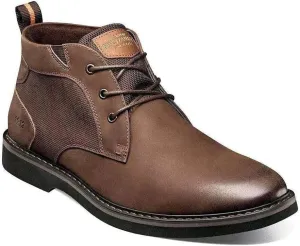 Nunn Bush Denali Plain Toe Chukka Brown Crazy Horse 13 M (D)