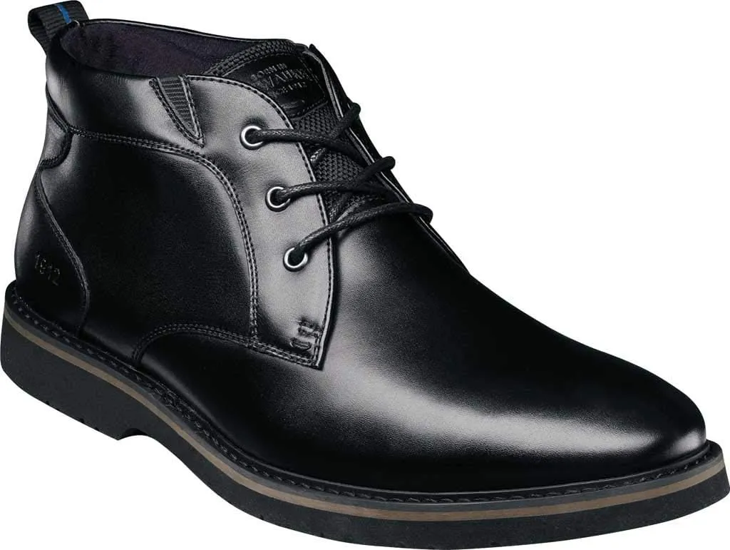 Nunn Bush Men's Denali Plain Toe Chukka Waterproof Boot, Black, 11 Wide
