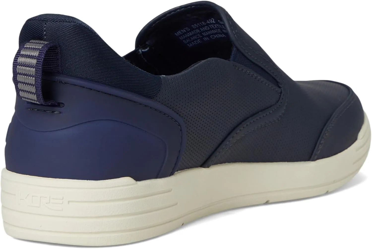 Nunn Bush Men's Kore City Walk Ez Slip-on Sneakers Easy Off Loafer