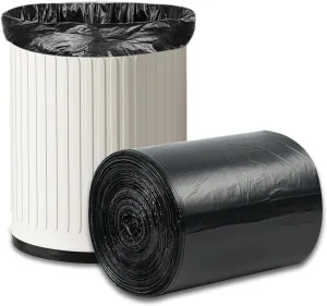 O2frepak 45 Gallon Multipurpose Tear-Resistant Trash Bags,Heavy Duty,Tastless and Black Garbage Bags (20 Count, 100x120cm)