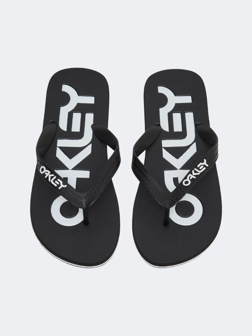 Oakley College Men Beach Slippers Blackout
