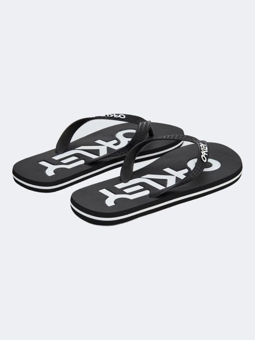 Oakley College Men Beach Slippers Blackout