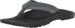 OLUKAI Ohana Koa Men's Beach Sandals, Quick-Dry Flip-Flop Slides, Water Resistant & Lightweight, Compression Molded Footbed & Soft Comfort Fit