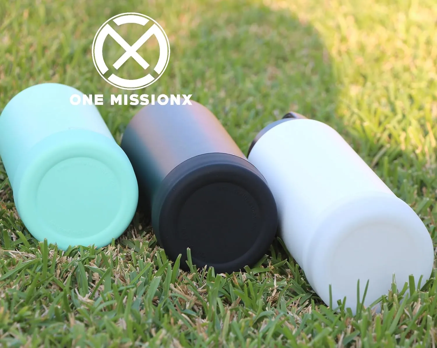 One MissionX Protective Silicone Boot for YETI 46oz 36oz 26oz 18/12oz, Owala 32oz 24oz Bottles & Yonder Water Bottles, Anti-Slip Bottom Sleeve Cover, BPA Free (Black, Fits 64 oz)