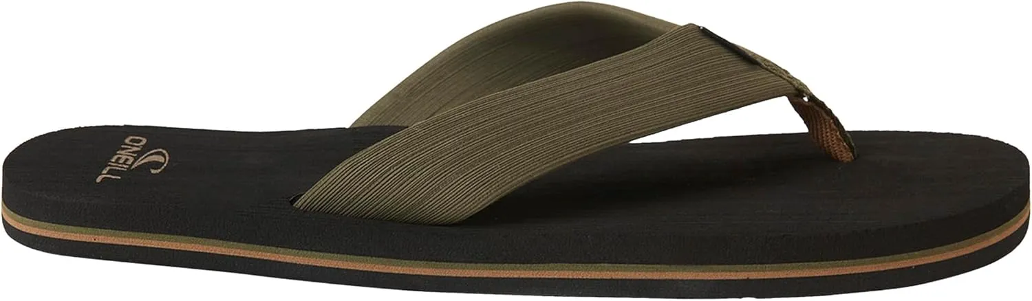 O'NEILL Groundswell & Phluff Daddy Flip Flops for Men - Premium Sandals Men Will Love - Comfortable Casual Flip Flops