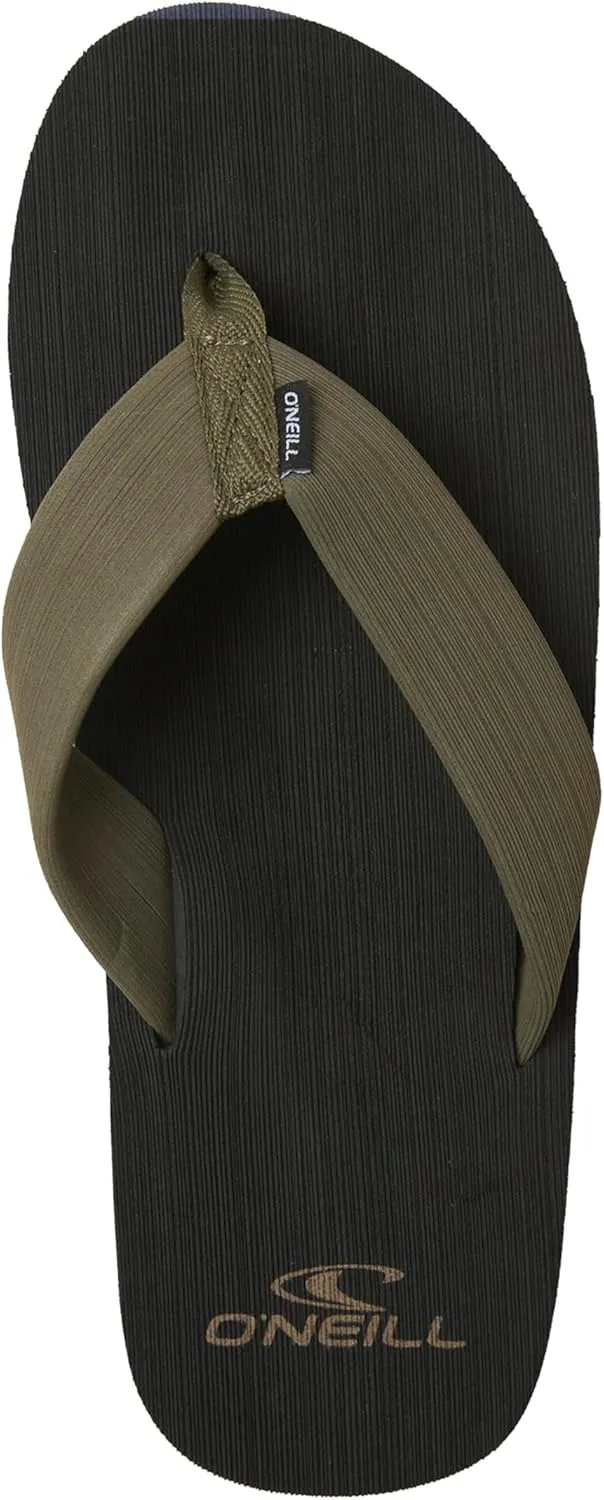 O'NEILL Groundswell & Phluff Daddy Flip Flops for Men - Premium Sandals Men Will Love - Comfortable Casual Flip Flops