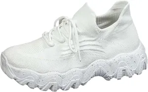 Ortho Pro Shoes for Women Wide Width Mesh Lace Lightweight Low-Cut Sneakers Comfortable Ankle Socks Non Slip Walking Sneakers Mesh Orthopedic Breathable Shoes