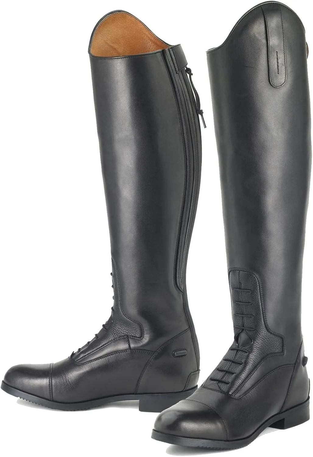 Ovation Women's Comfortable Durable Equestrian Horse Riding Tall Classic Toe Genuine Leather Flex Sport Field Boot