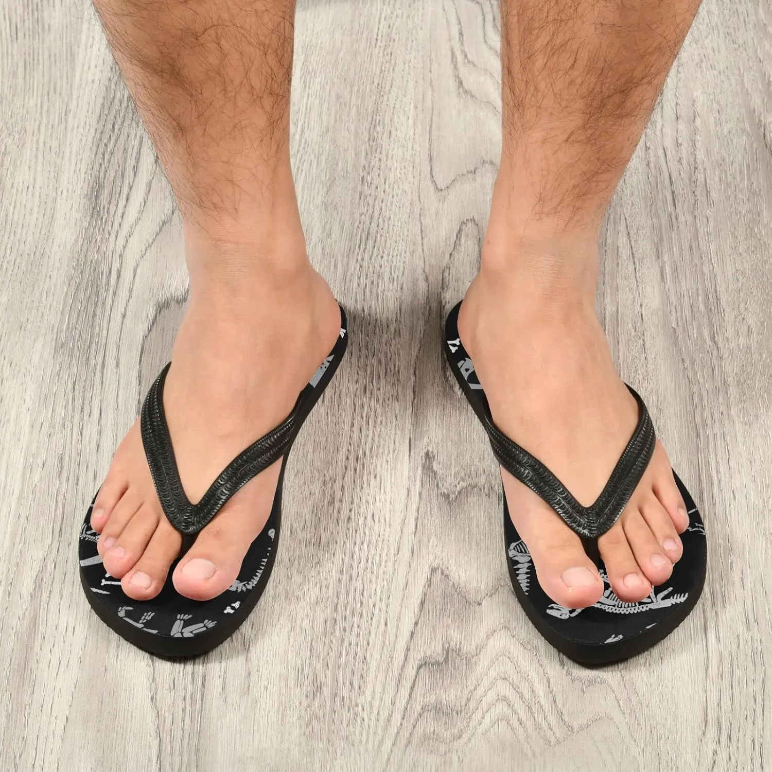 Oyihfvs Flip Flops Flip Sandal Home Slippers Hotel Spa Bedroom for Men Women XS-XXL