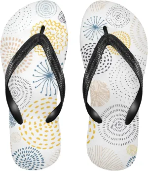 Oyihfvs Flip Flops Flip Sandal Home Slippers Hotel Spa Bedroom for Men Women XS-XXL