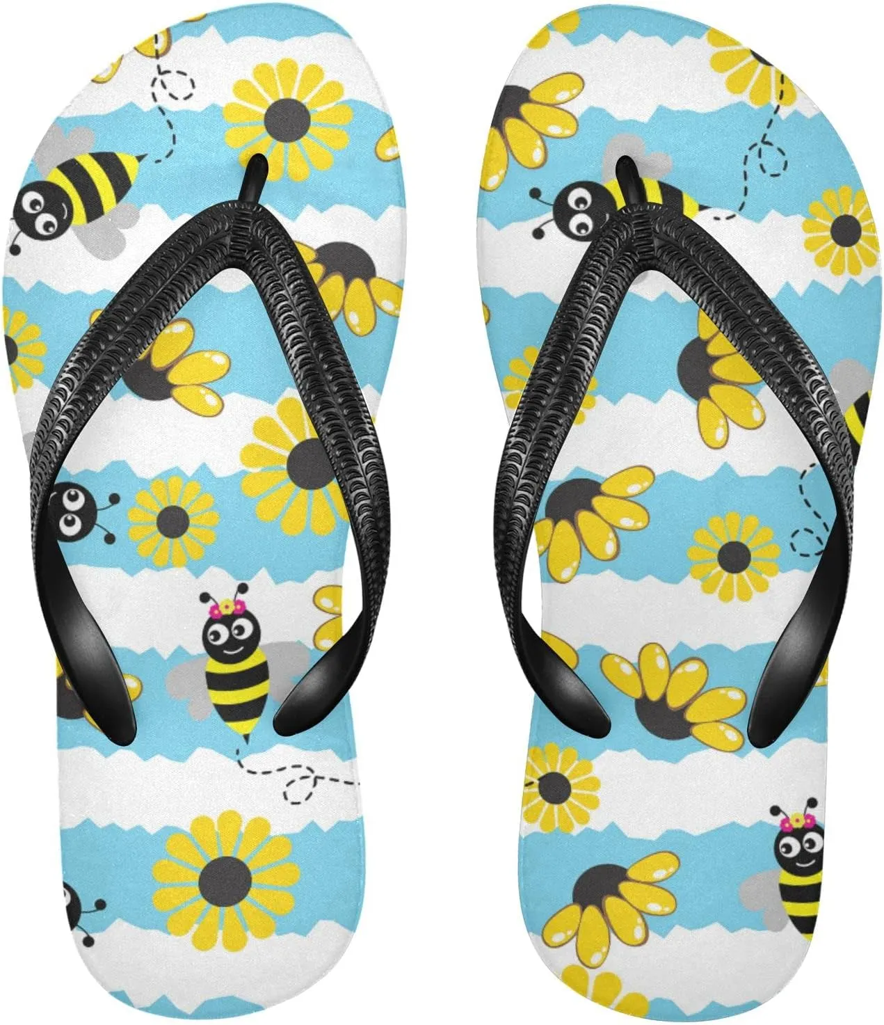 Oyihfvs Flip Flops Flip Sandal Home Slippers Hotel Spa Bedroom for Men Women XS-XXL