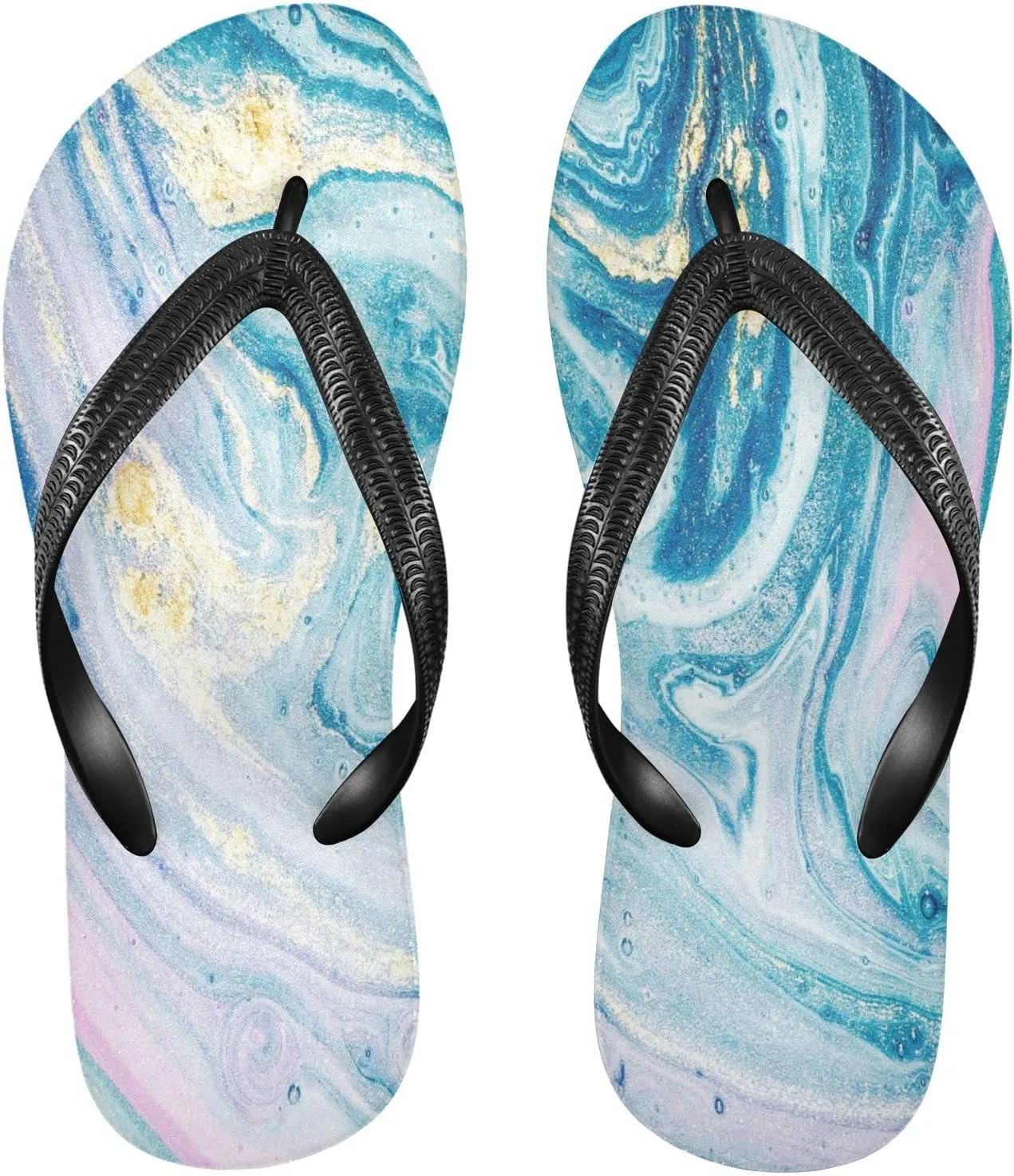 Oyihfvs Flip Flops Flip Sandal Home Slippers Hotel Spa Bedroom for Men Women XS-XXL