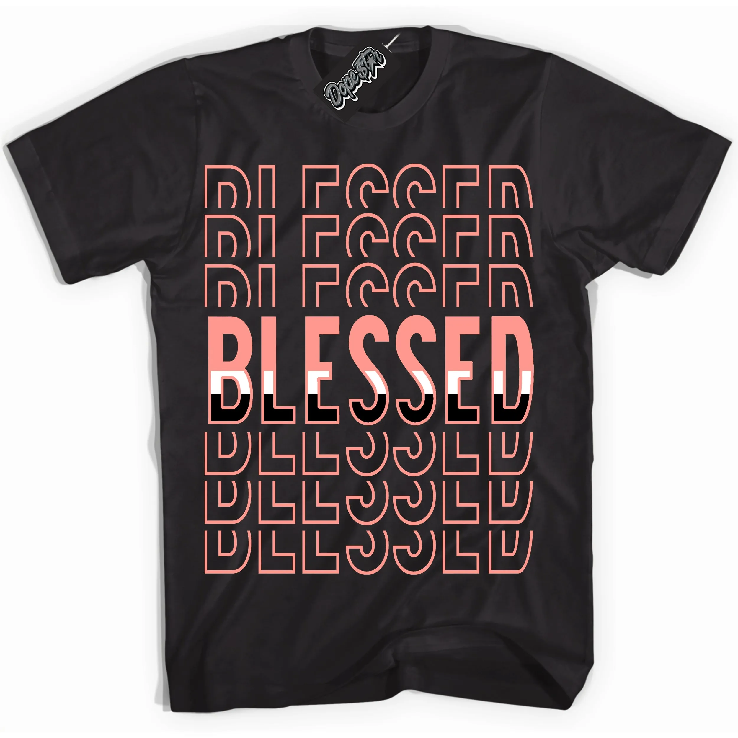Paris Saint-Germain 1s Sneaker Shirt Blessed Stacked Graphic