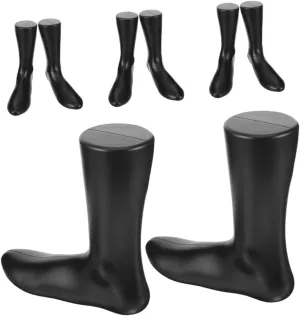 Pcs Foot Mannequin Sock Display Sock Stand Black Female Foot Model and Shoes Protection