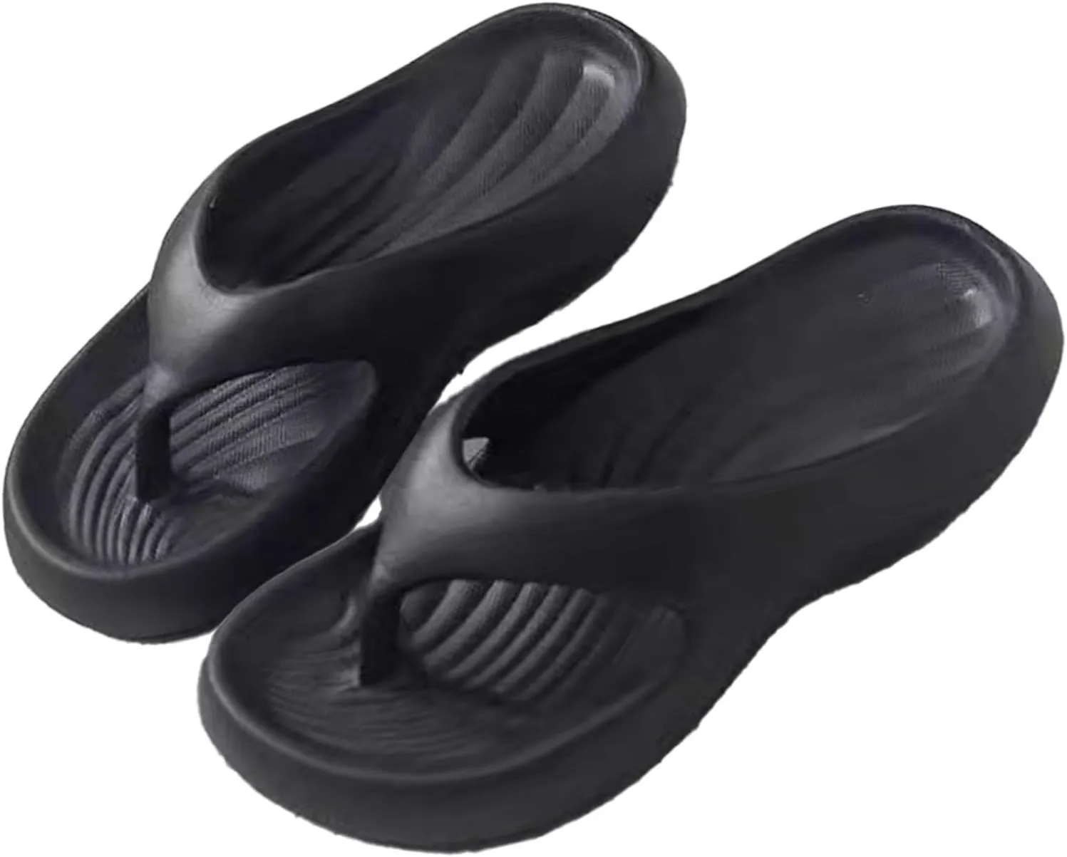 Pillow Arch Support Flip Flops, Orthopedic Sandals for Women Men, Non-slip Comfort Lightweight Walking Sandals Beach Shoes