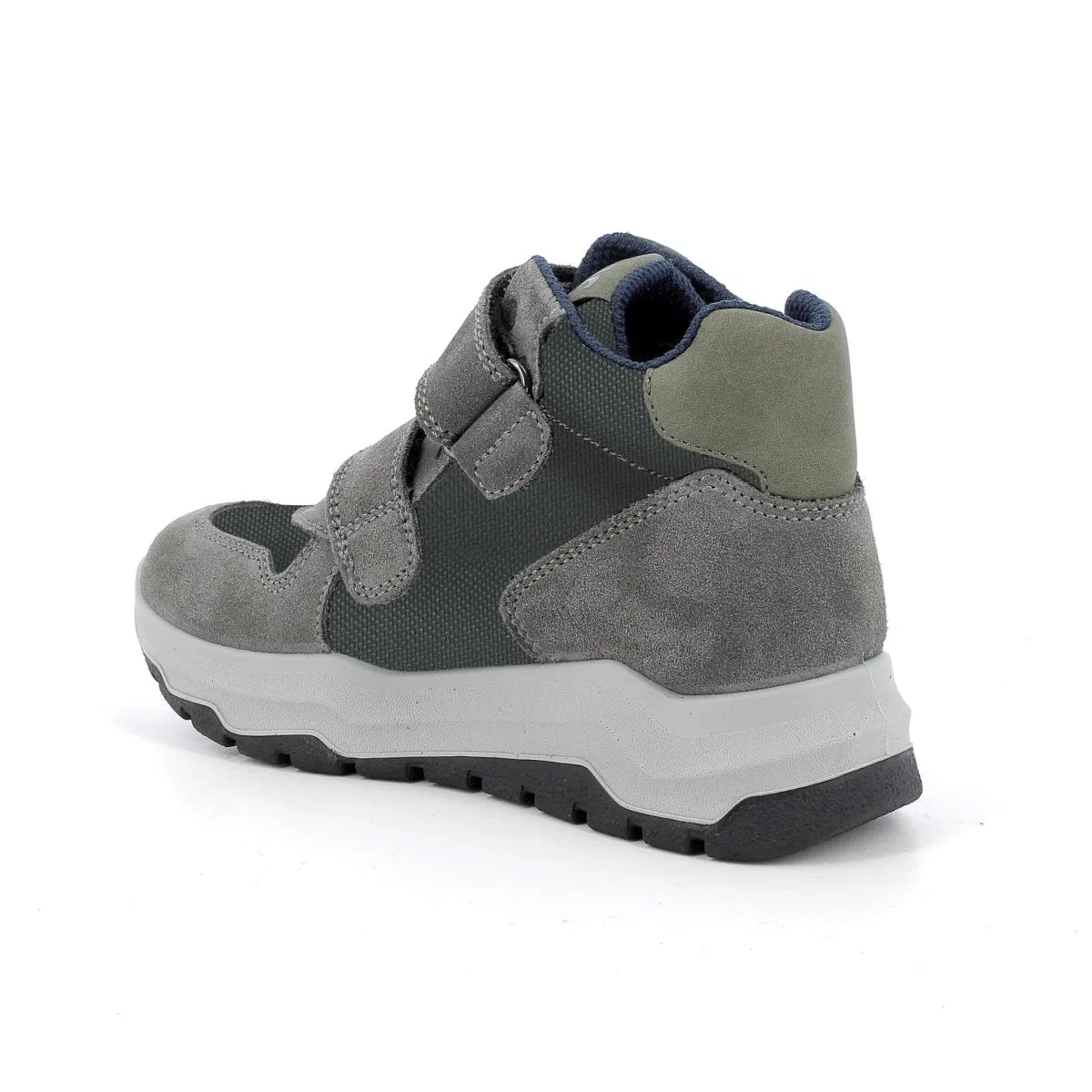 Primigi Boy's (Sizes 31-35) 6888822 Navy Patent/Grey Suede Gore-Tex