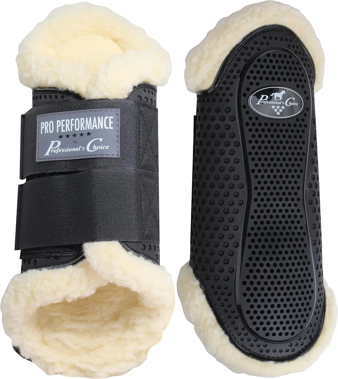 Professional's Choice Sports Medicine Products Hybrid Splint Horse Boots Fleece Horse Leg Wraps
