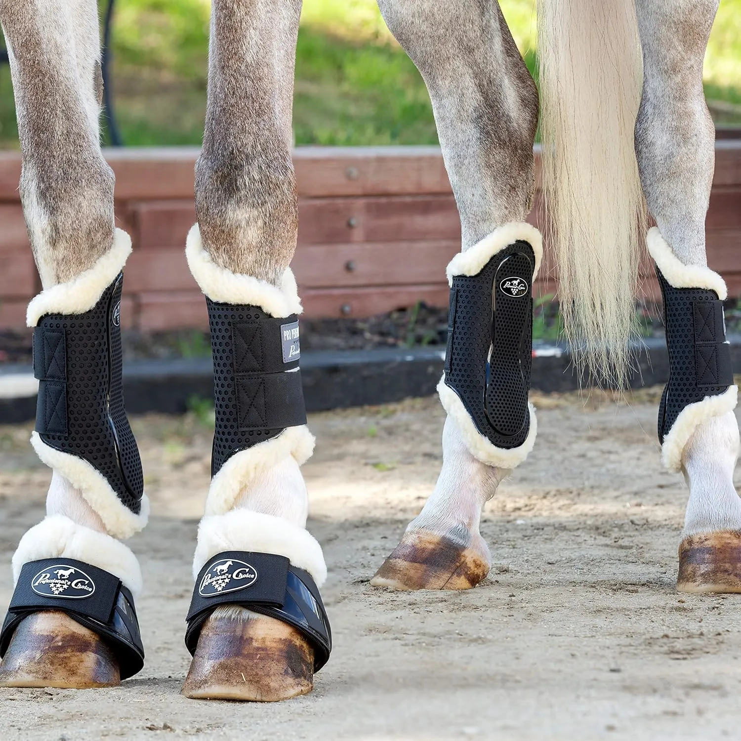 Professional's Choice Sports Medicine Products Hybrid Splint Horse Boots Fleece Horse Leg Wraps