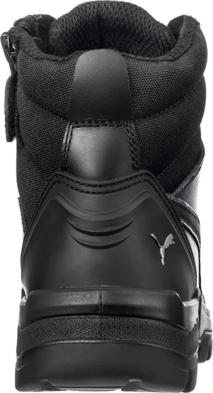 PUMA Men's Conquest Black Soft Toe Industrial Boot, 9.5